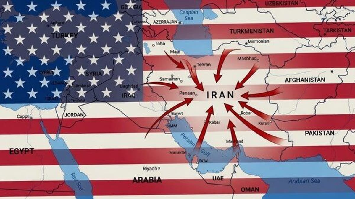 انتشار سلسله‌تصاویری درباره ایران در حساب کاربری ترامپ